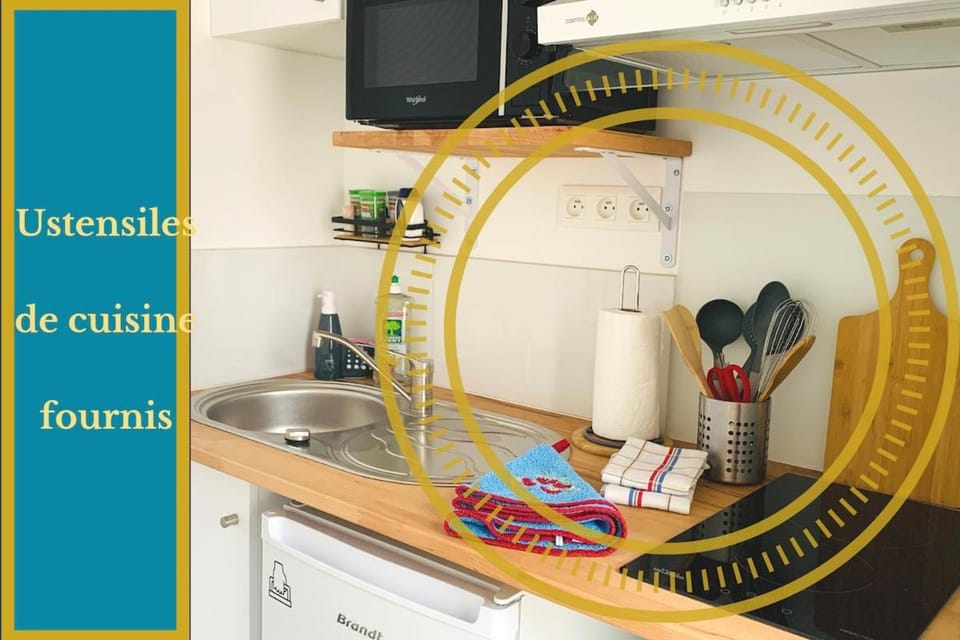 Le Fonctionnel Studio 1 - Parking- 20 min centrale Apartment in Centre-Val de Loire