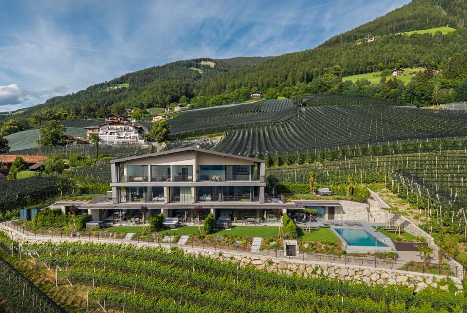 Property building, Natural landscape, Swimming pool