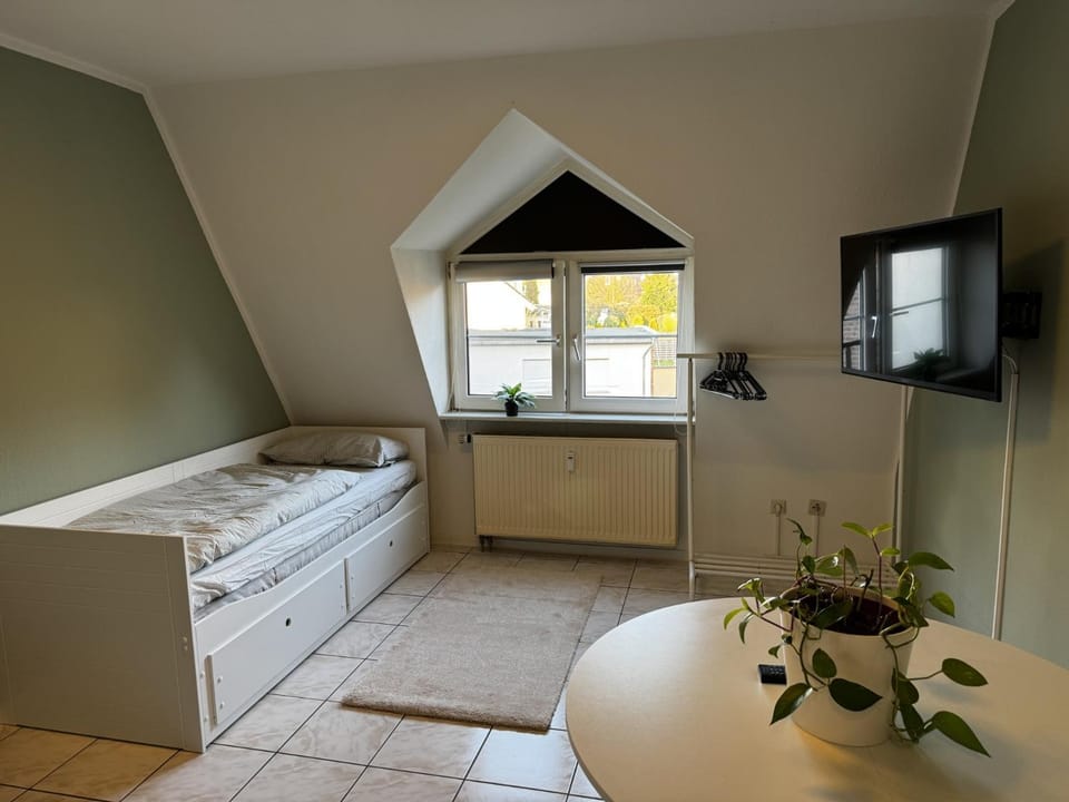 Bed, TV and multimedia, Photo of the whole room, Bedroom