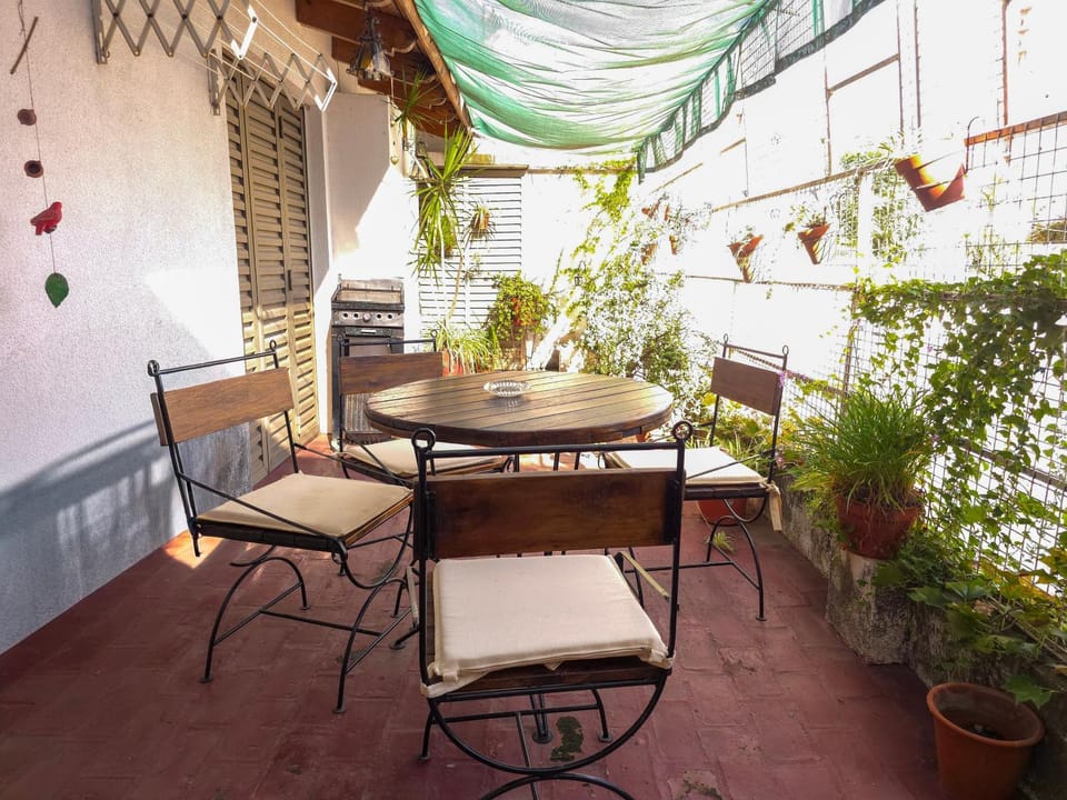Patio, Bird's eye view, Garden