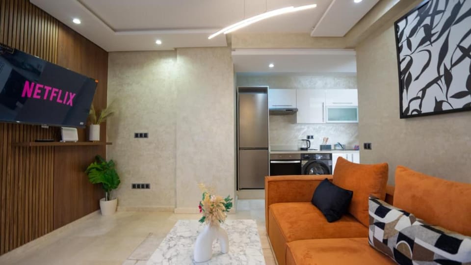 M25 Studio lumineux spacieux au coeur en face mosquee HASSAN II Apartment in Casablanca