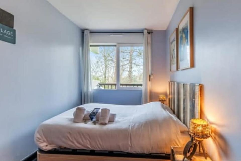 Swimming pool and view in Trouville-sur-Mer Apartment in Deauville