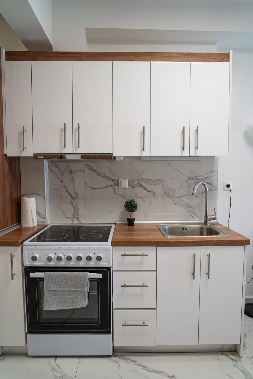 Coffee/tea facilities, Kitchen or kitchenette, Photo of the whole room, Decorative detail, oven, kitchen