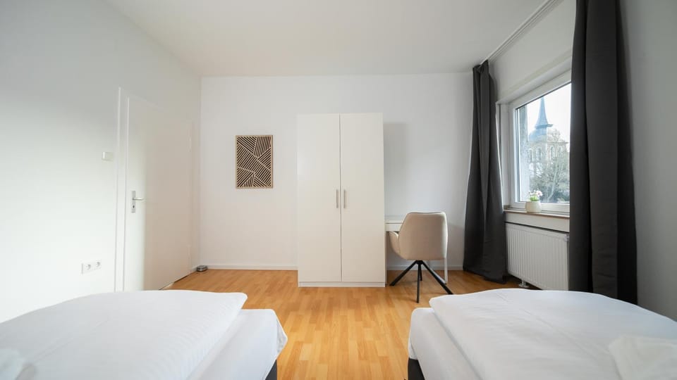 Bed, Bedroom, wardrobe