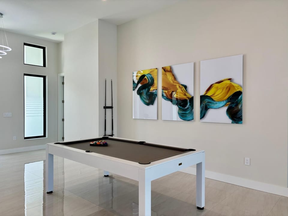 CoralVilla Aesthetic View - on water, pool, spa, boating, BBQ, tiki hut House in Cape Coral