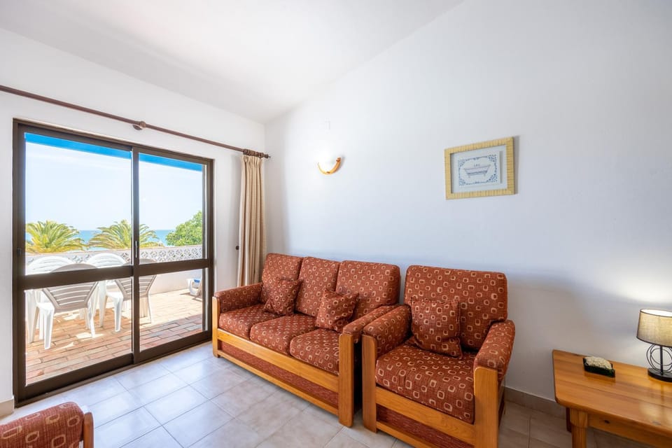 Living room, Seating area, Sea view