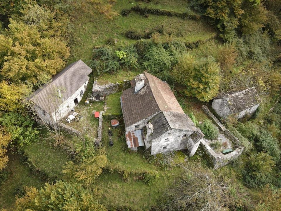 Wild Valley Waterfall Rustico in Centovalli House in Canton of Ticino