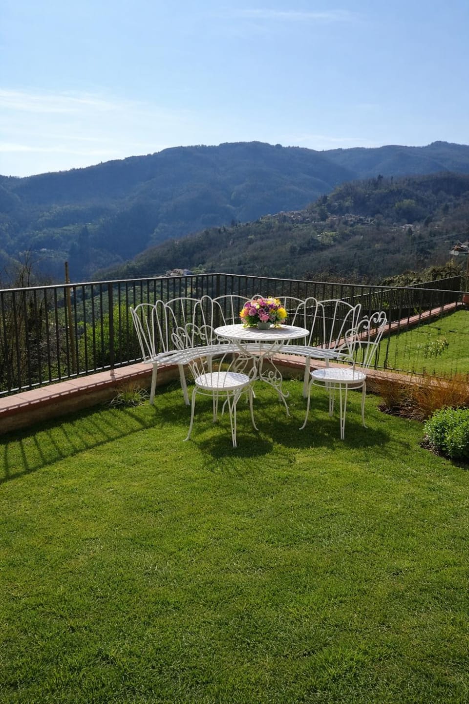 Natural landscape, Garden, Mountain view