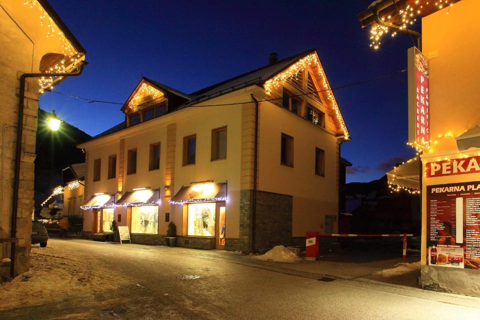 Property building, Night