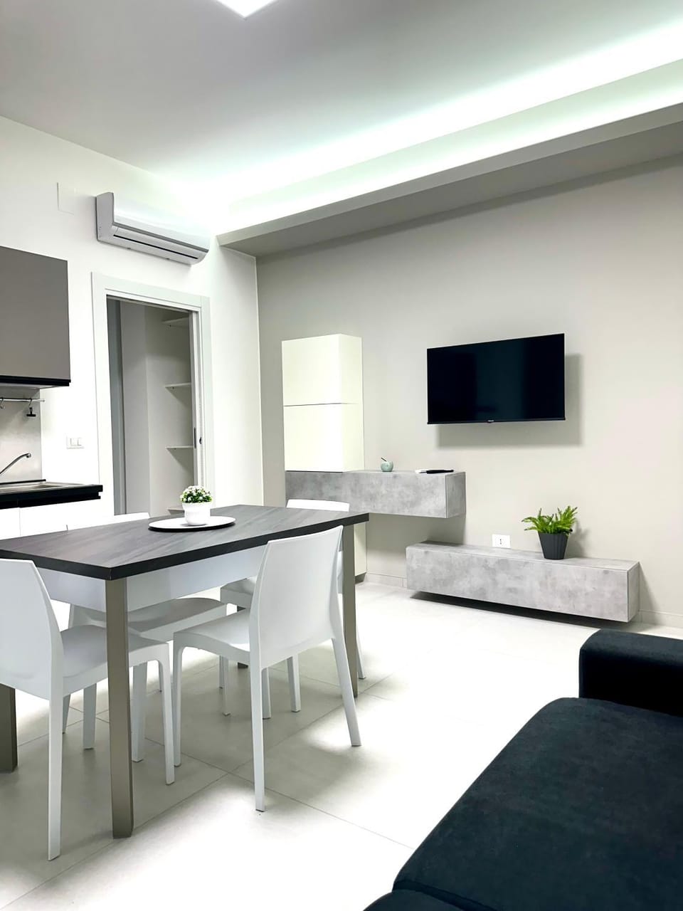 TV and multimedia, stove, kitchen