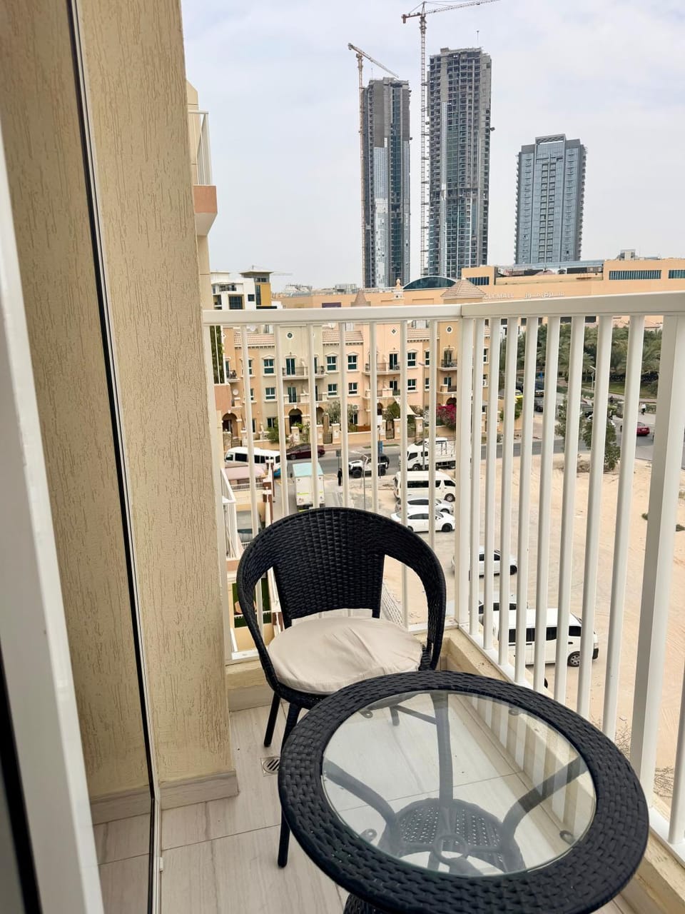 Brand new master bedroom in JVC Apartment in Dubai