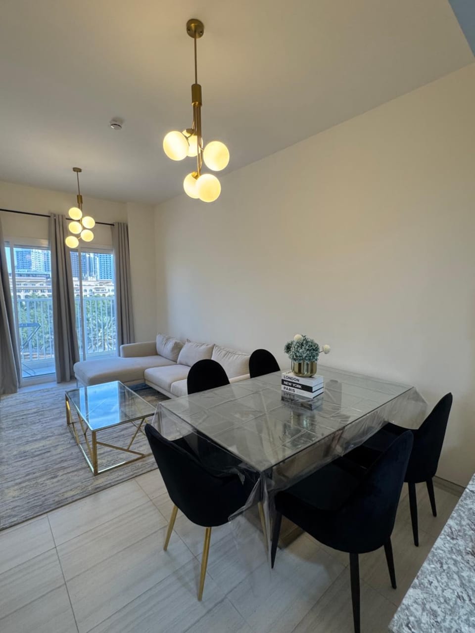 Brand new master bedroom in JVC Apartment in Dubai