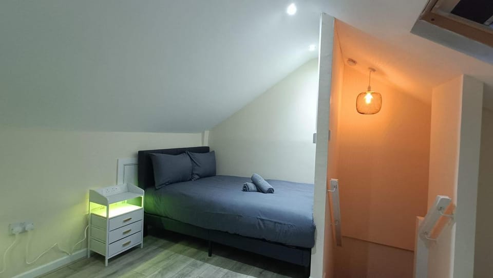 Triplex Hot Tub House with Private Garden Apartment in Cardiff