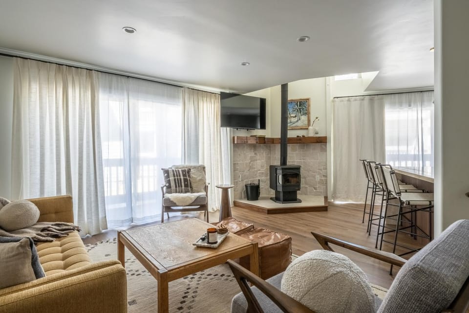 Day, TV and multimedia, Living room, Seating area, fireplace, furniture