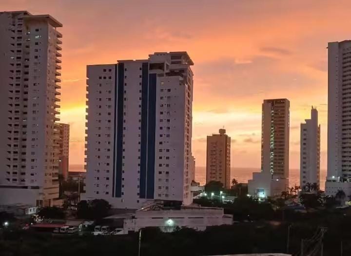 City view, Sunset