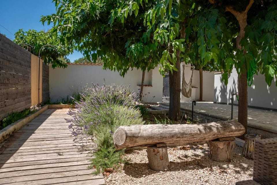 Spring, Day, Garden, Garden view