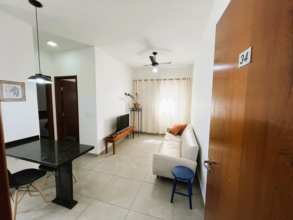 Ap 34 Em frente ao Sesc - Wi-Fi - Ar - Garagem Apartment in Presidente Prudente