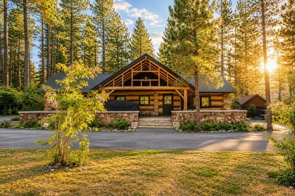 Property building, Natural landscape, Garden