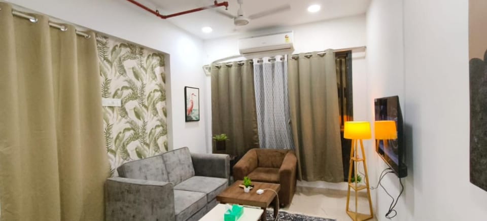 Ivy Urban Cozy 401 Private 1Bhk 3 Min Nesco Apartment in Mumbai