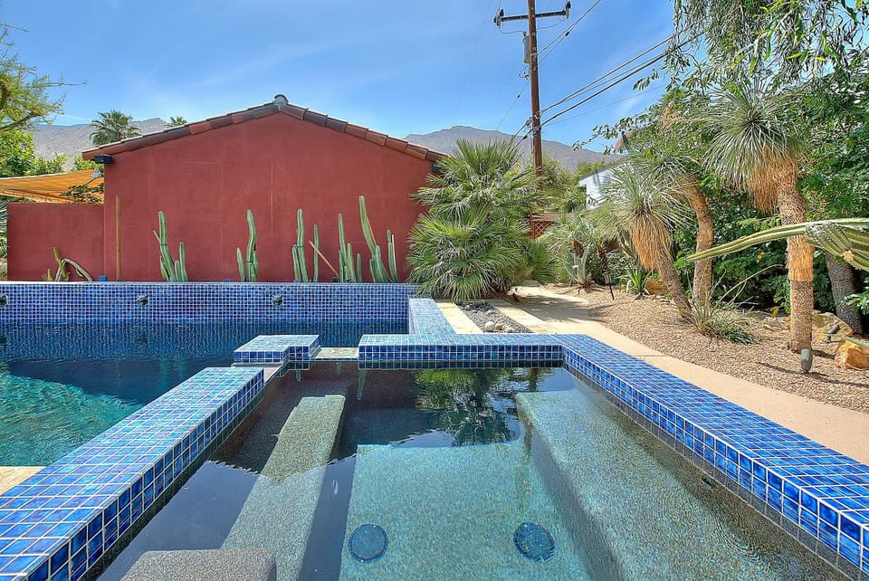 Natural landscape, Pool view, Swimming pool