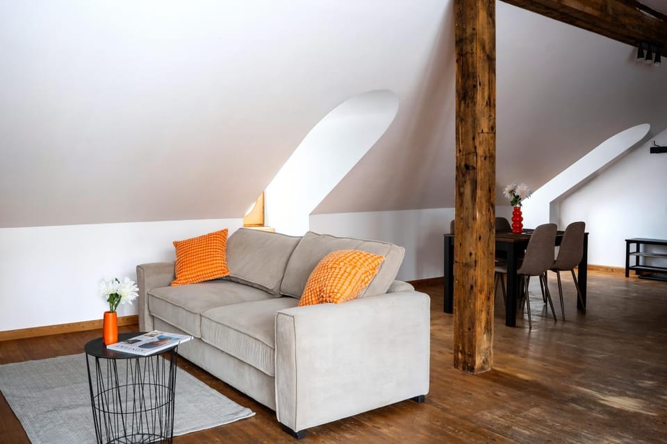 Old Town Loft with Fireplace - Sleeps 4 Apartment in Riga
