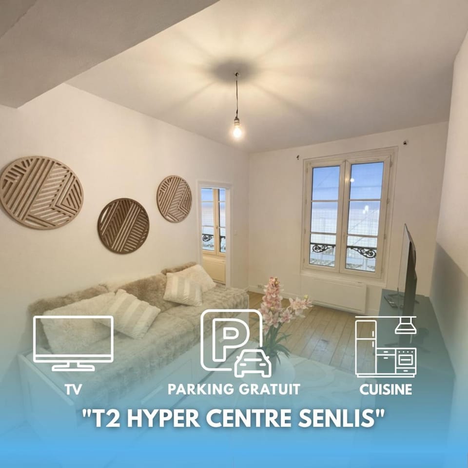 T2 Hyper centre Senlis Apartment in Hauts-de-France
