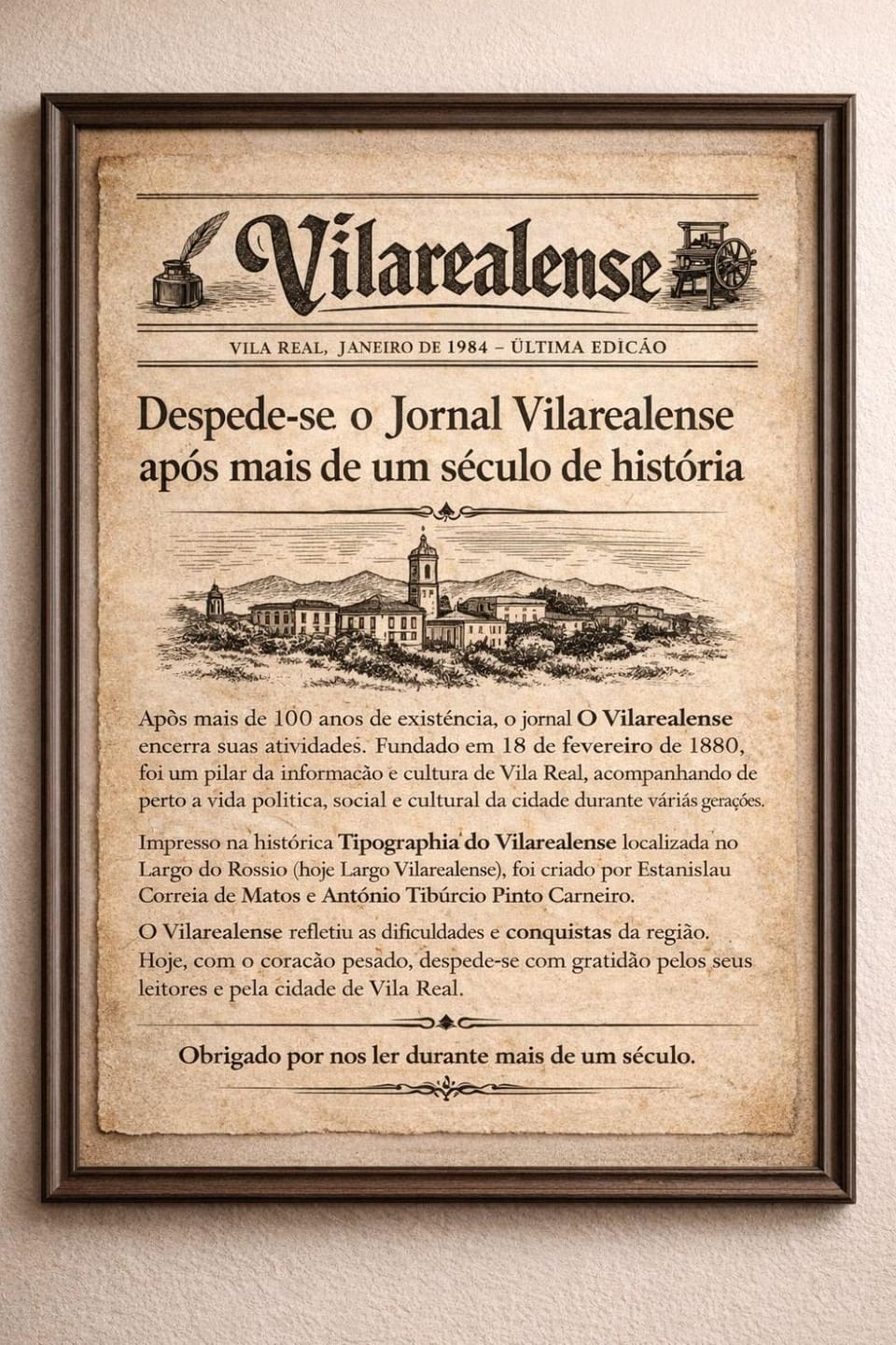 O Vilarealense Heritage Apartment Apartment in Vila Real