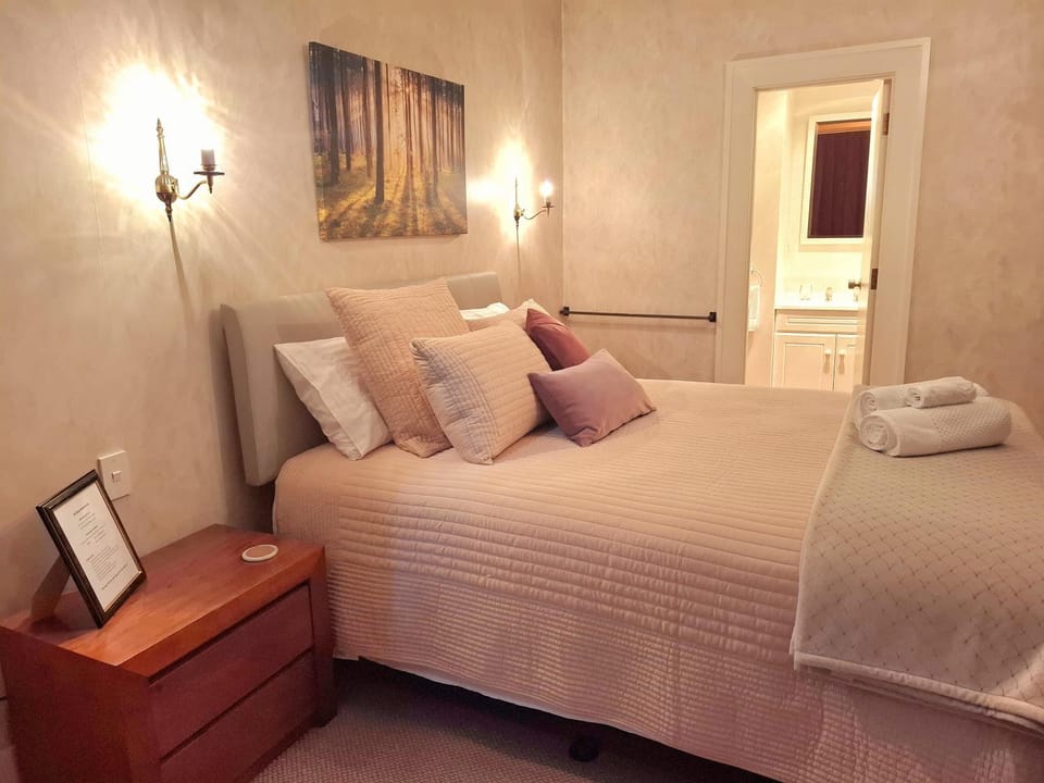 Bed, Photo of the whole room, Bedroom, towels, wardrobe