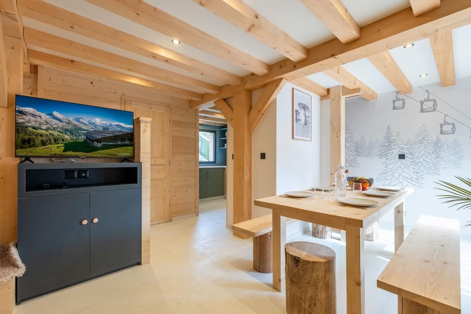 Chalet Cocooning avec SPA Les Granges de Thuy Chalet in Haute-Savoie