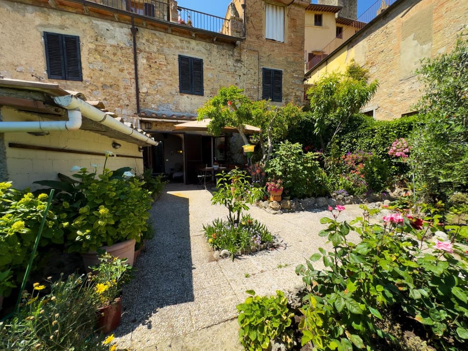 Property building, Spring, Day, Garden, Garden view