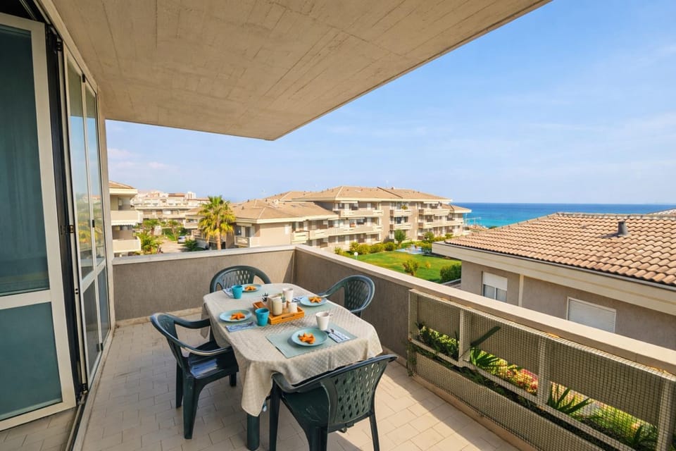 Balcony/Terrace, Dining area, Sea view