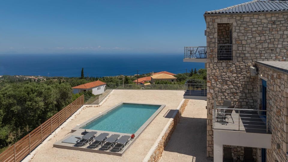 Pool view, Sea view, Swimming pool