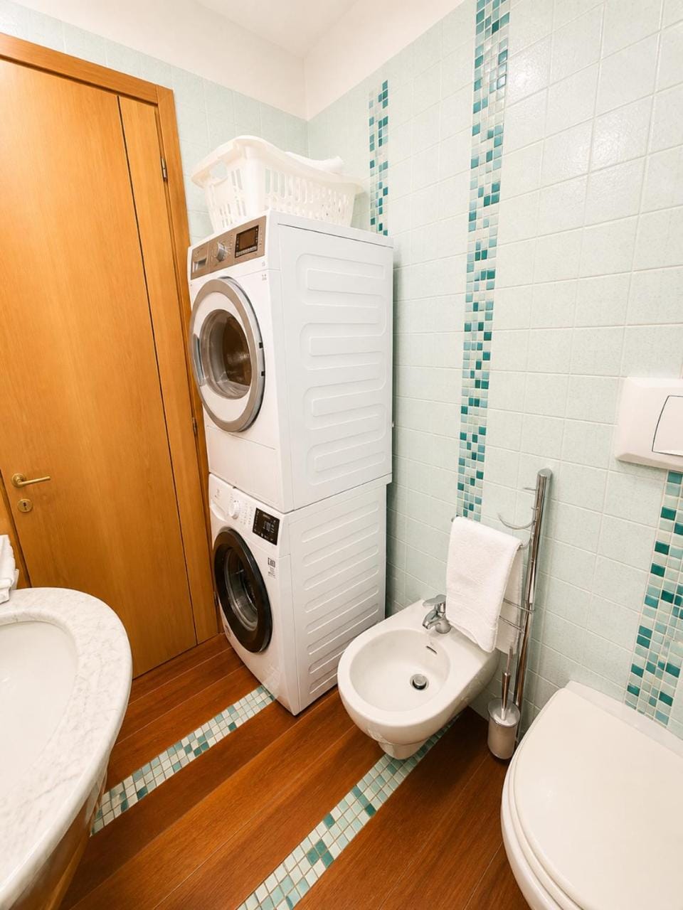 Shower, Toilet, Bathroom, bidet, washing machine, dryer