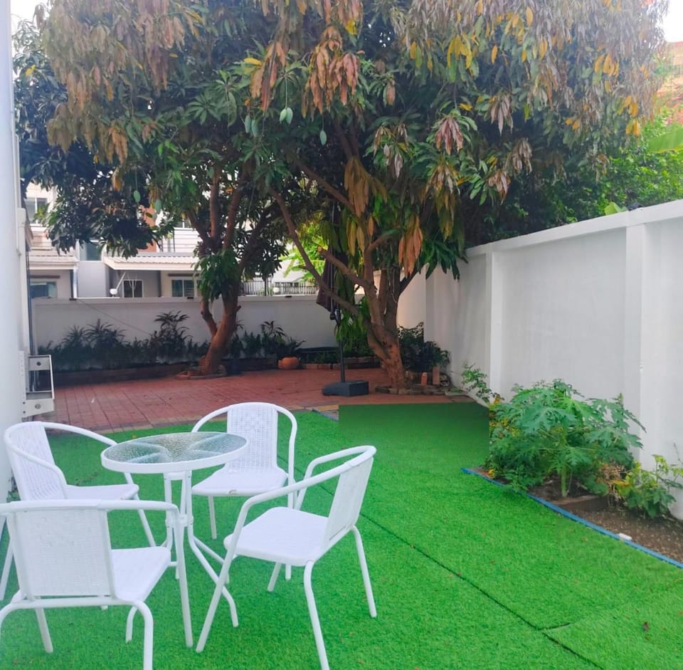 Private Corner House Near Central Westgate House in Bangkok