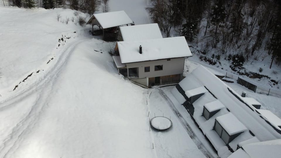 Property building, Winter