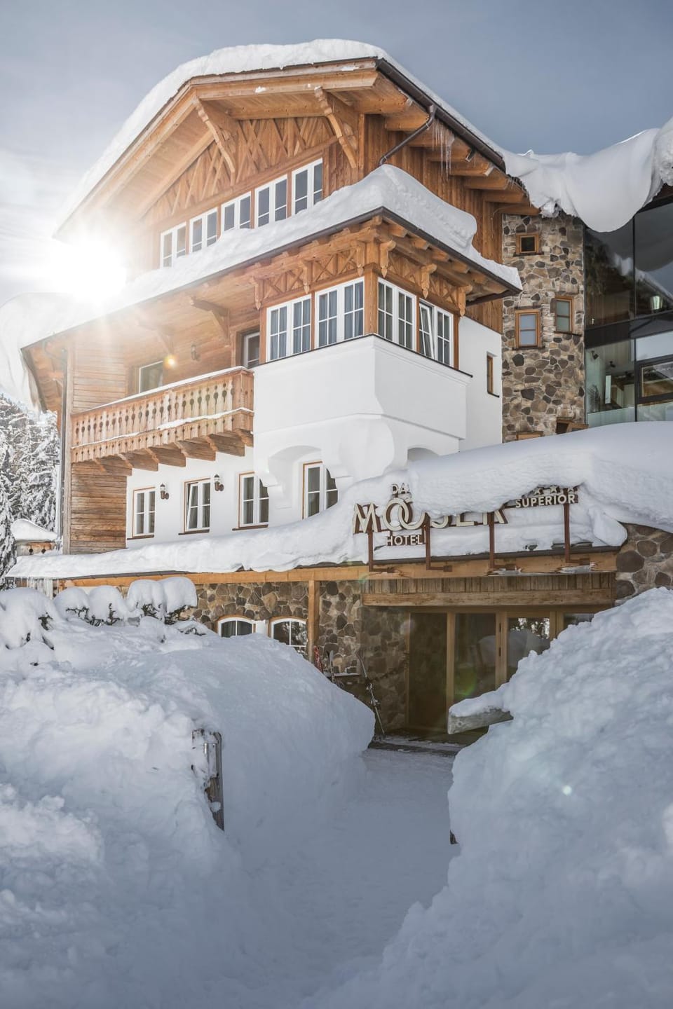 Property building, Winter