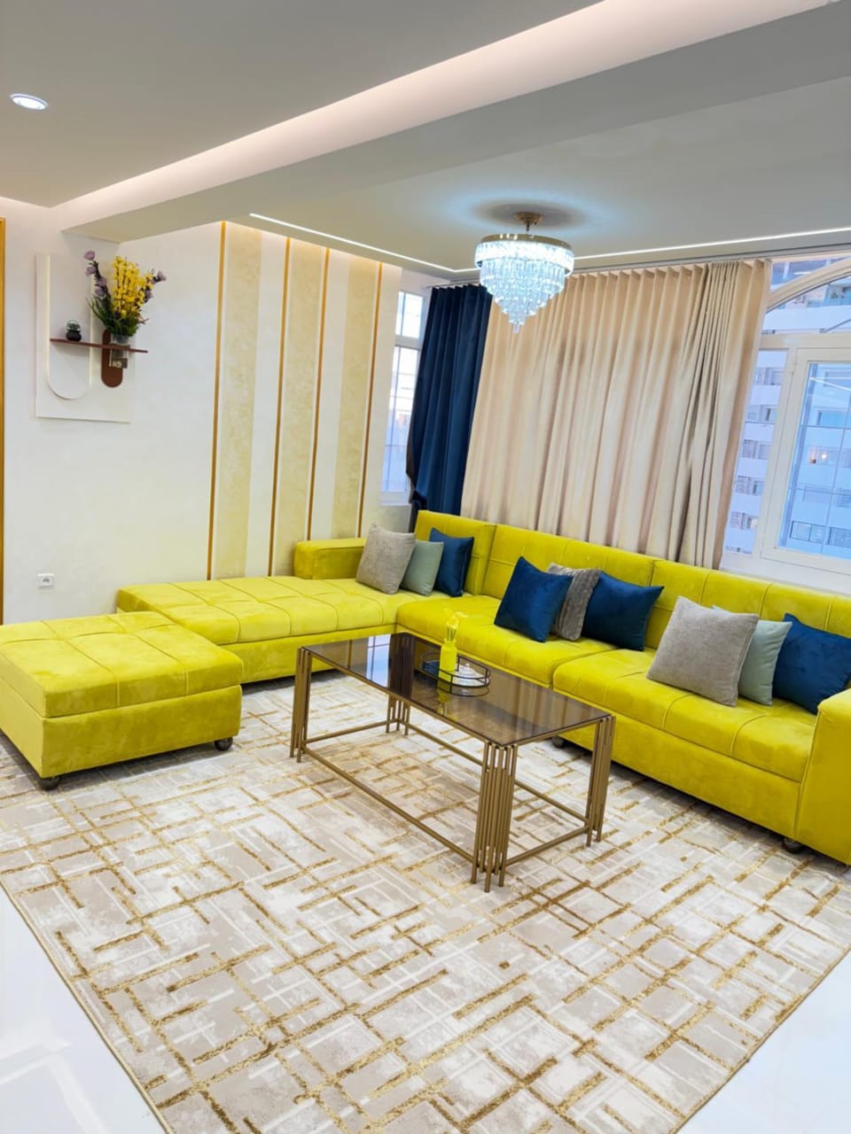 Grand appartement de lux vu mer au boulevard Apartment in Tangier