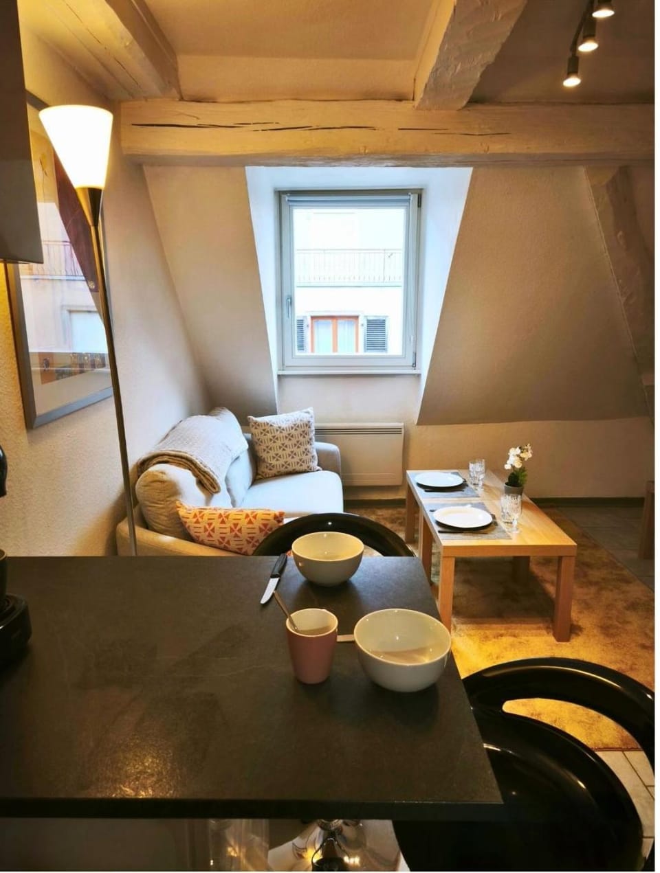 Living room, Dining area