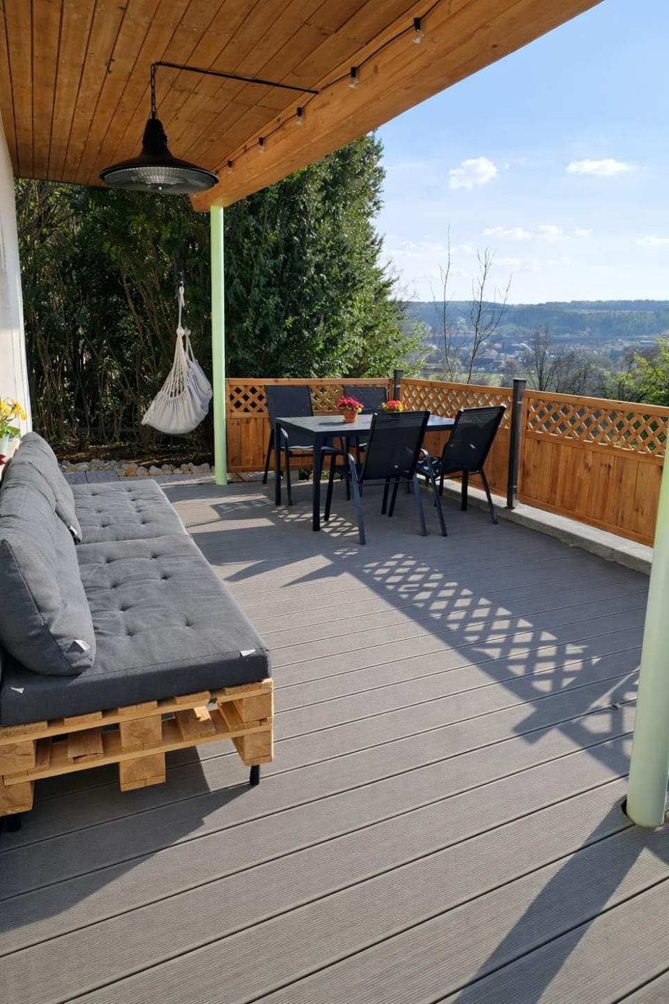 Natural landscape, View (from property/room), Balcony/Terrace, Seating area, Dining area