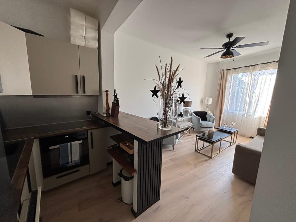 Luxury, newly renovated, 2-room apartment, Banana Apartment in Cannes