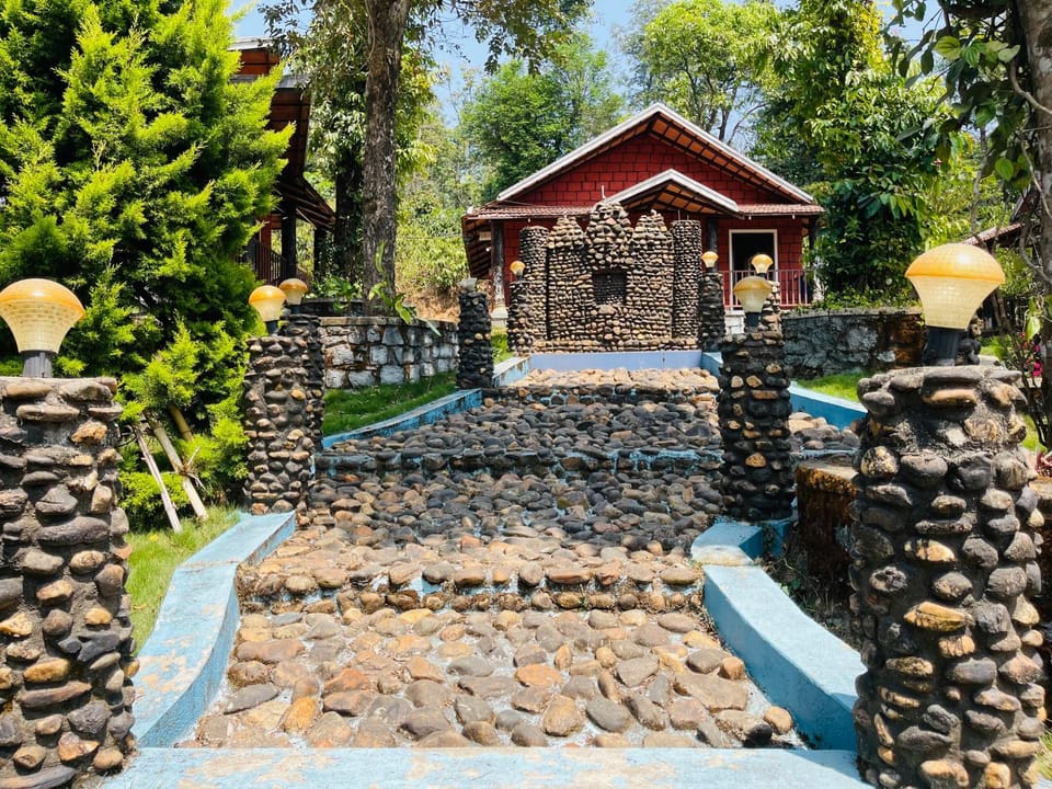 Property building, Garden, Garden view