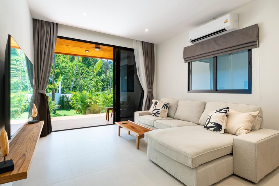 Garden, Living room, Garden view