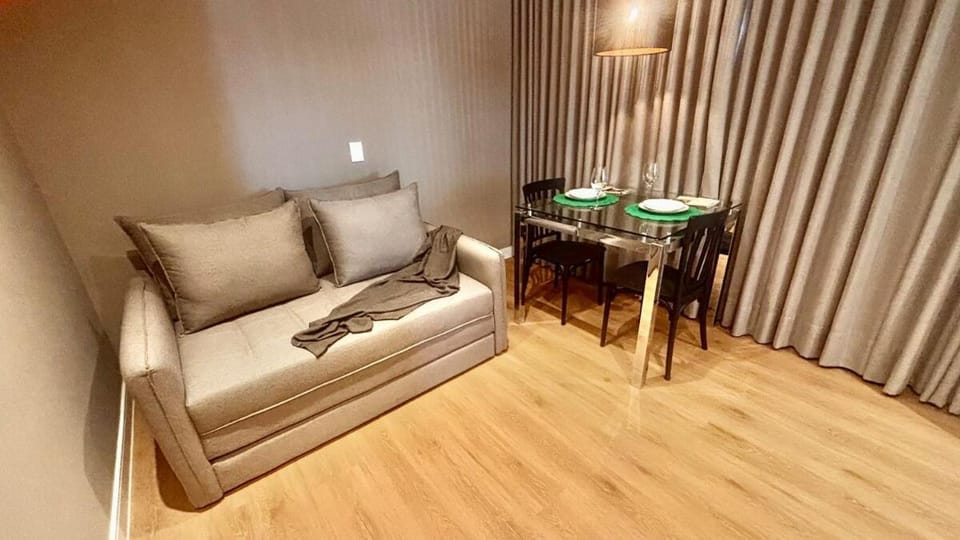 Studio com banheira e ar - ZSUL de BH! Apartment in Belo Horizonte