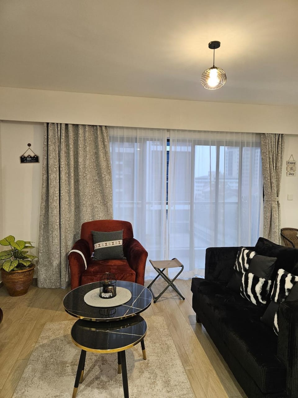 Executive Nairobi Modern 1BR, 20 min to the JKIA Airport, Pool & Gym, Park Apartment in Nairobi County