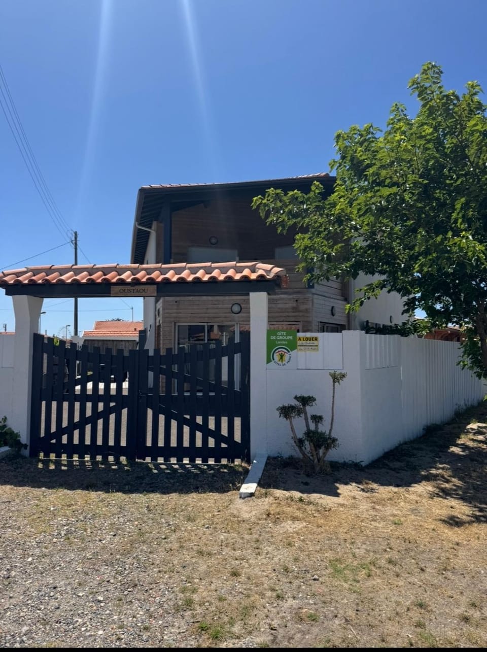 Gîte Oustaou Biscarrosse Plage 7 chambres 15 personnes House in Biscarrosse