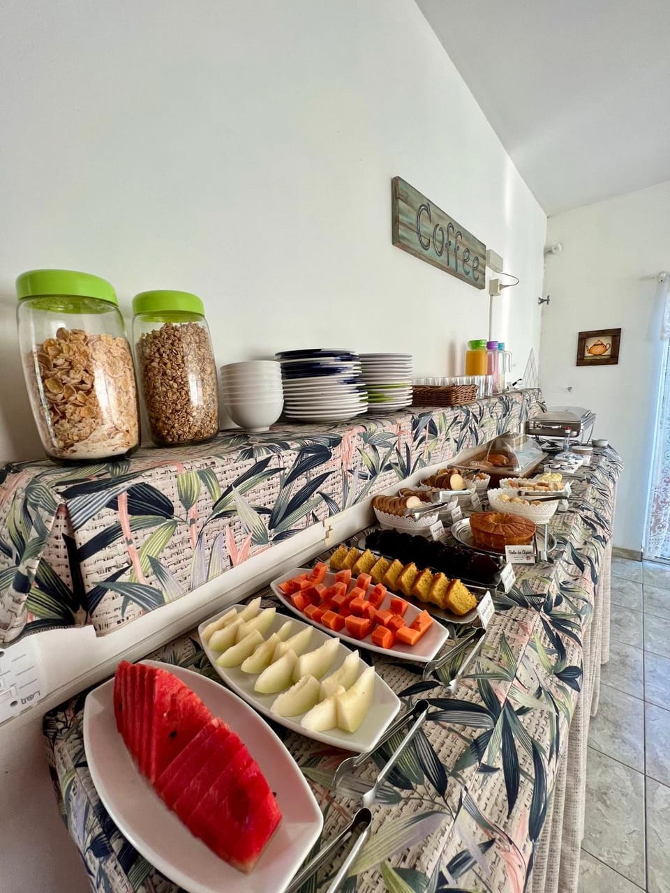 Buffet breakfast
