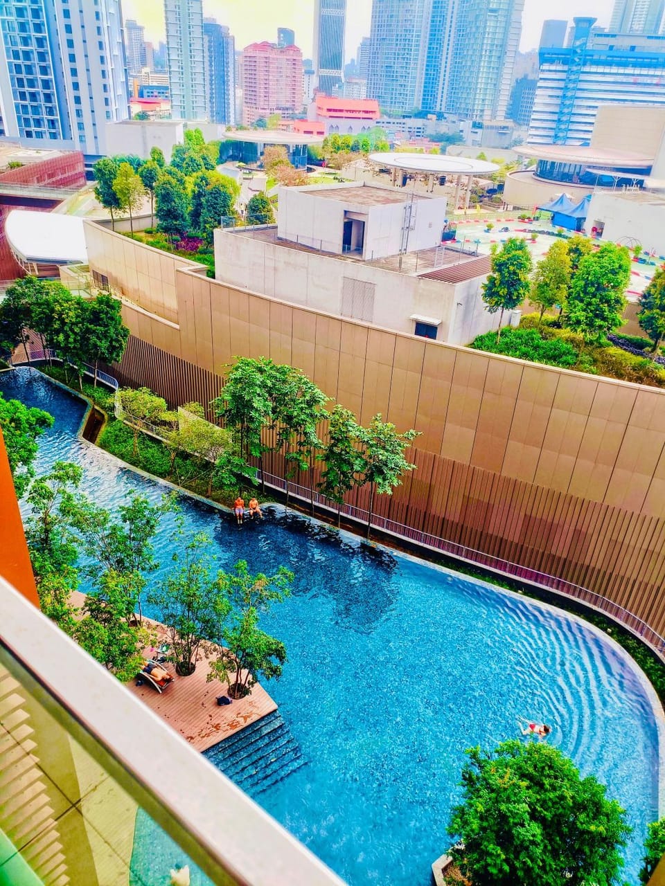 Property building, Day, City view, Pool view, Swimming pool, Swimming pool