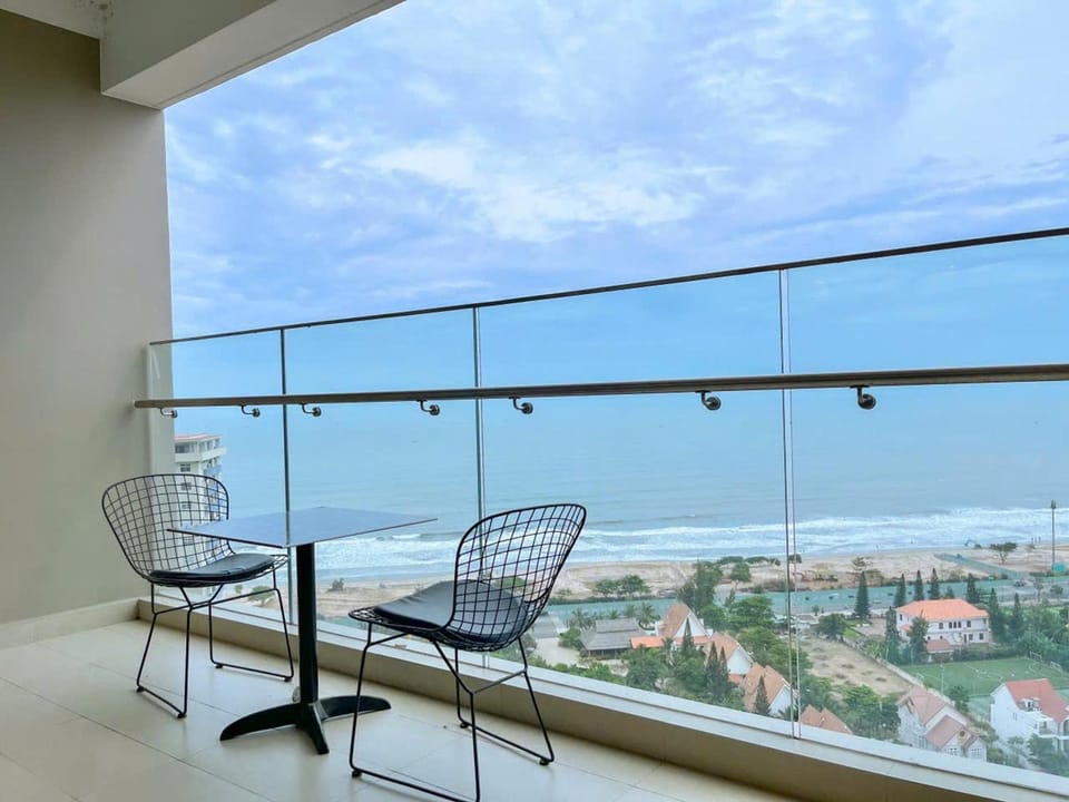 Day, Natural landscape, View (from property/room), Balcony/Terrace, Beach, Sea view