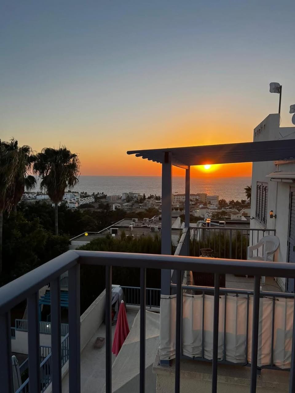 Balcony/Terrace, Sea view, Sunset