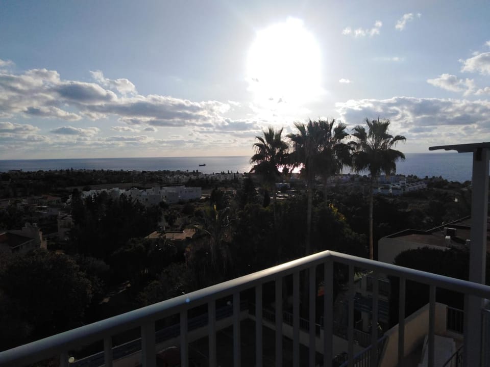 Day, Natural landscape, View (from property/room), Balcony/Terrace, Sea view, Sunset
